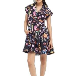 Maeve By Anthropologie Flora & Fauna Dress 2 $170 Retail